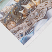 Chihuahua Puppy Beach Chic Decoupage Tissuepapier (Detail)