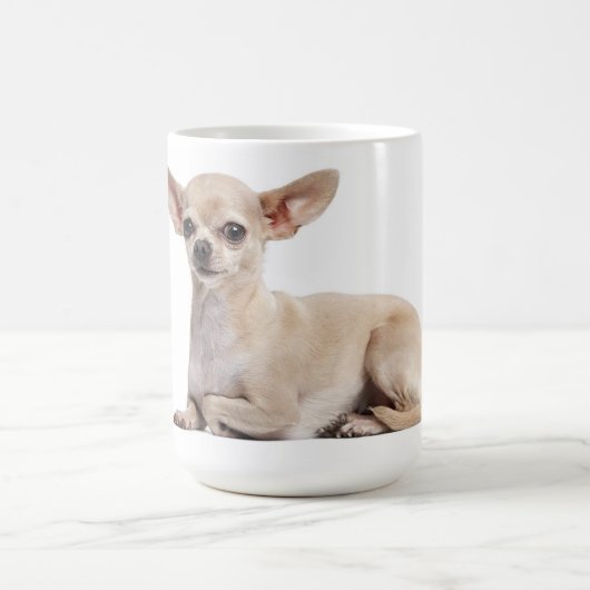 Chihuahua Puppy Dog Canine Coffee Mok (Center)
