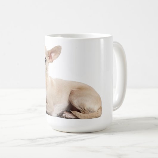 Chihuahua Puppy Dog Canine Coffee Mok (Voorkant rechts)