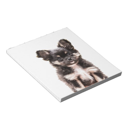Chihuahua Puppy Dog Notitieblok (Schuin)