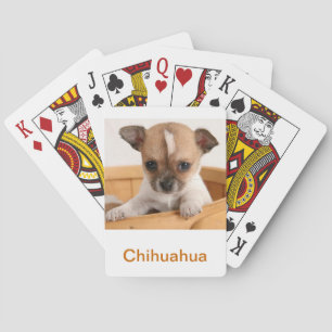 Chihuahua Puppy Dog-speelkaarten Speelkaarten