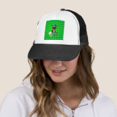Chihuahua Puppy Dog St. Patrick's Day Groene Klave Trucker Pet (In situ)