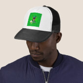 Chihuahua Puppy Dog St. Patrick's Day Groene Klave Trucker Pet (In situ)