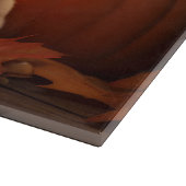 Chihuahua Puppy Herfst Delight Pompoen Snijplank (Hoek)