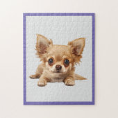 Chihuahua puzzel legpuzzel (Verticaal)