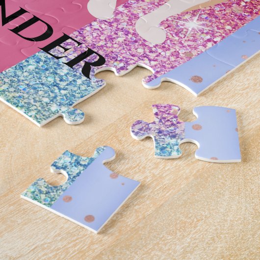 CHIHUAHUA PUZZLE & NOM PERSONNALISÉ. (Côté)