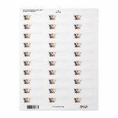 Chihuahua Return Address Label (Full Sheet)
