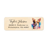 Chihuahua Return Address Label (Voorkant)