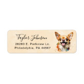 Chihuahua Return Address Label (Voorkant)