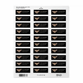 Chihuahua Return Address Label (Full Sheet)