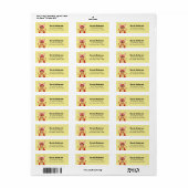 Chihuahua Return Address Labels (Full Sheet)