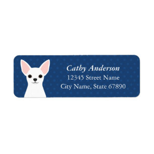 Chihuahua Return Address Labels