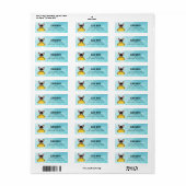 Chihuahua Return Address Labels (Full Sheet)