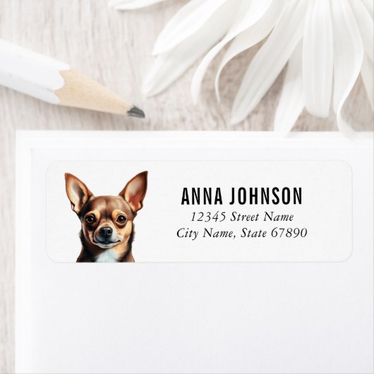Chihuahua Return Address Labels (Insitu)