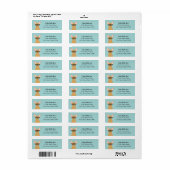 Chihuahua Return Address Labels (Full Sheet)