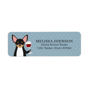 Chihuahua Return Address Labels