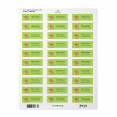 Chihuahua Return Address Labels (Full Sheet)