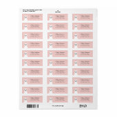 Chihuahua Return Address Labels (Full Sheet)