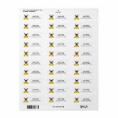 Chihuahua Return Address Labels (Full Sheet)