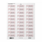 Chihuahua Return Address Labels (Full Sheet)