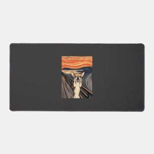 Chihuahua Schreeuw Expressionistische Honden Kunst Bureaumat