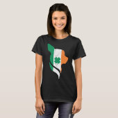 Chihuahua Shamrock C St Patricks Day T-shirt (Voorkant volledig)