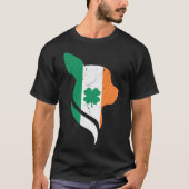 Chihuahua Shamrock C St Patricks Day T-shirt (Voorkant)