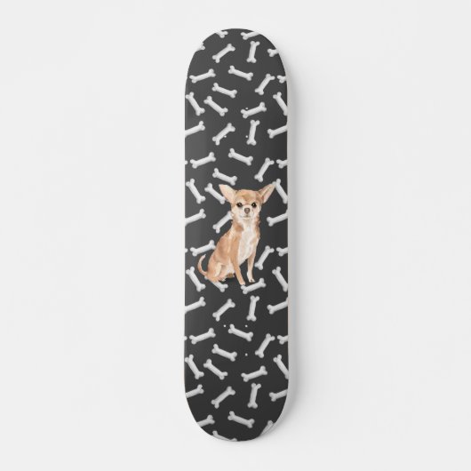 Chihuahua Skateboard (Voorkant)