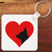 Chihuahua Sleutelhanger (Achterkant)