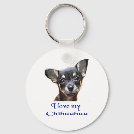 Chihuahua Sleutelhanger (Voorkant)