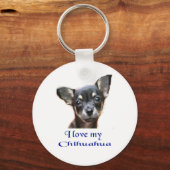 Chihuahua Sleutelhanger (Voorkant)
