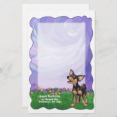 Chihuahua Stationery Briefpapier (Voorkant / Achterkant)