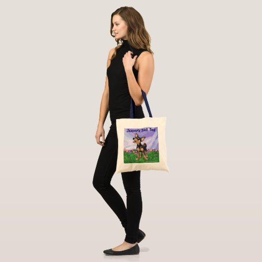 Chihuahua Stationery Tote Bag (Voorkant (model))