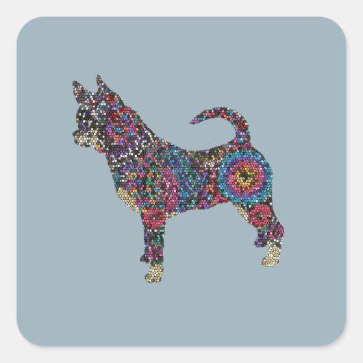 Chihuahua sticker (Voorkant)