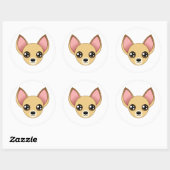 Chihuahua Stickers (Vel)