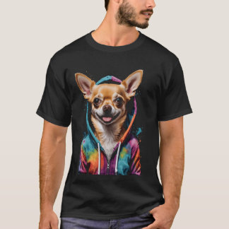 Chihuahua Sweat - shirt à capuche Chien coloré drô