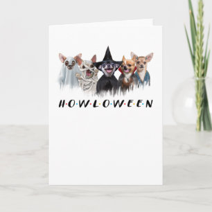 chihuahua t-shirt chihuahua douane halloween kaart