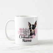 Chihuahua, tasse de café, tasse (Gauche)