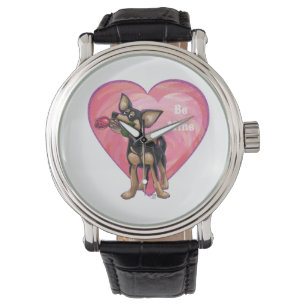 Chihuahua Valentijnsdag Horloge