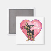 Chihuahua Valentijnsdag Magneet (Voorkant / Achterkant)