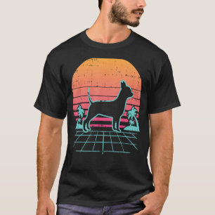 Chihuahua Vaporwave Retro Chiwawa Hond 80s 90s Jap T-shirt