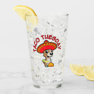 Chihuahua Verre Grand Format Mardi Taco