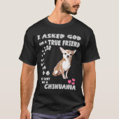 Chihuahua voor vrouwen Funny Chihuahua T-shirt (Voorkant)