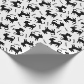 Chihuahuas Custom Puppy Name Patroon Cadeaupapier (Hoek)