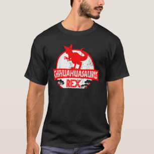 Chihuahuasaurus Rex Chihuahua Hondeneigenaar Dinos T-shirt