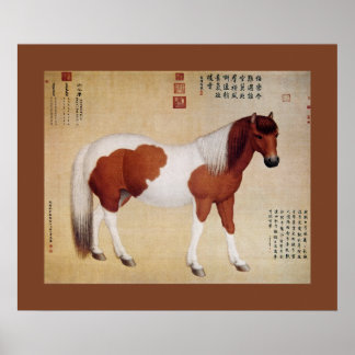 Chihuaying ~赤花鹰~Tien Merries ~Giuseppe Castiglione Poster