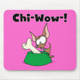 Chihuhua Chi-Wow T-shirts en geschenken Muismat