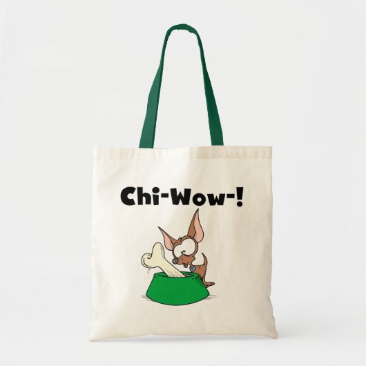 Chihuhua Chi-Wow T-shirts en geschenken Tote Bag (Voorkant)