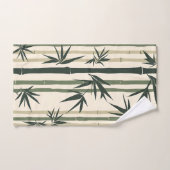 Chikurin Zen (Forêt de bambou) (Serviette à main)