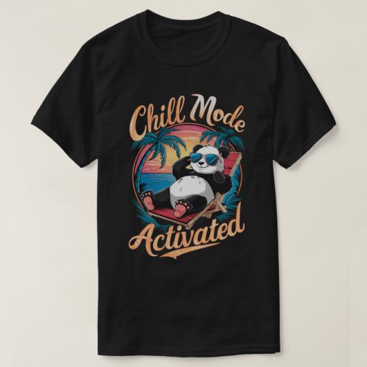 Chil Modus Geactiveerd  T-shirt (Design voorkant)